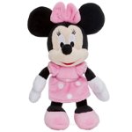 Jucarie de plus Minnie Mouse, 20 cm, AsCompany Disney