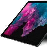 Tableta Microsoft Surface Pro 6, Procesor Intel® Core™ i5-8250U, PixelSense 12.3", 8GB RAM, 256GB SSD, 8MP, Wi-Fi, Windows 10 Pro (Negru)