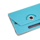 Husa Universala Tableta 7", Flip Cover, Rotire 360 Grade, Prindere Elastica, Albastru deschis, Bigshot