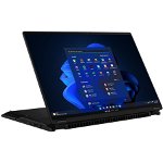 Laptop 2 in 1 Gaming ROG Flow X16 GV601VI-NL008W Core i9-13900H 16 inci QHD+ 240Hz 16GB DDR5 1TB SSD RTX 4070 Windows 11 Home Negru, ASUS