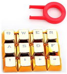 Accesoriu gaming Redragon Mechanical Gaiming Keycaps 10 taste Gold a103-gd