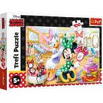 Puzzle Trefl Disney Minnie Mouse, 410 x 275 mm, 5 ani+, 100 de piese