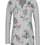 Bluza gri deschis cu print pentru femei - Tom Joule Beatrice, Tom Joule