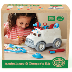 Set Ambulanta Green Toys (AMDK-1313), Green Toys