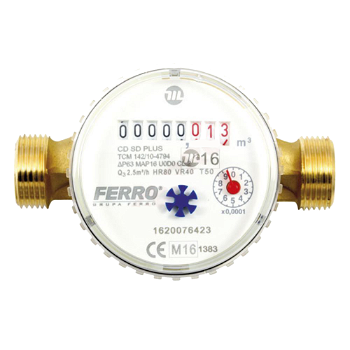 Contor pentru apa Ferro CDSD20AFPLUS