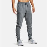 Under Armour, Pantaloni pentru fitness Rival, Gri melange, 2XL