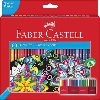 Creioane colorate Editie Speciala Faber-Castell 60/set, Faber Castell