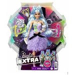 Papusa Barbie Extra Style - Mix & Match, cu accesorii