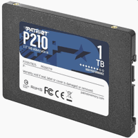 Solid State Drive (SSD) Patriot P210 1TB, 2.5'', SATA III, PATRIOT MEMORY