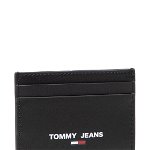 Tommy Jeans Etui pentru carduri Tjm Essential Cc Holder AM0AM08575 Negru