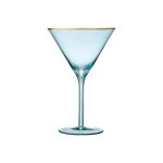 Pahar pentru Martini Ladelle Chloe, 250 ml, albastru, Ladelle