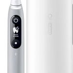 Periuta de dinti electrica Oral-B iO6 cu Tehnologie Magnetica si Micro-Vibratii, Inteligenta artificiala, Display led interactiv, Senzor de presiune Smart, Timer vizibil, 5 moduri, 1 capat, Trusa de calatorie, Gri, Oral-B