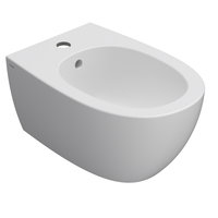 Bideu suspendat Globo 4All 54cm alb mat, Globo Bideu suspendat Globo 4All 54cm alb mat, Globo