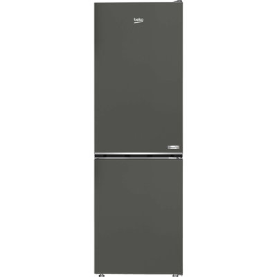 Combina frigorifica Beko B5RCNA366HG, 316 l, No frost, AeroFlow, Clasa C, HarvestFresh, Compresor ProsSmart Inverter, MaxStore, H 186.5 cm, Manhattan Gray