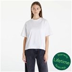 Queens Women's Essential T-Shirt With Tonal Print White, Queens