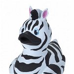 Rata de cauciuc pentru baie - Zebra 10 cm