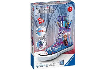 Puzzle 3D Ravensburger - Sneaker - Frozen II, 108 piese (12121), Ravensburger