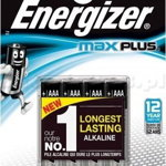 Baterie Energizer Max Plus AAA / R03 4 buc.