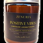 Lumanare din soia - Aromaterapie - Positive Vibes, Zenuria