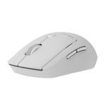 Mouse bluetooth si wireless Delux M520DB alb