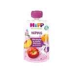 Hipp Hippis prune Mrabelle cu mar piersica, 100 g