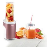 Nutriblender juicer Trisa Power Smoothie, Alb/Visiniu