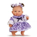 Papusa de joca din vinil bebelus Irina - Peques, 21 cm, Paola Reina