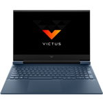Laptop HP Victus 16-e1019nq, 16.1 inch, AMD Ryzen 5 6600H, 8 GB RAM, 512 GB SSD, GeForce RTX 3050, Free DOS