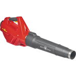 LYCOS 40/740 B cordless leaf blower set, leaf blower (red/black, Li-ion battery 5.0 Ah), WOLF-Garten