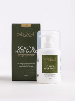 Restorative Mask for Scalp and Hair (normal to oily & oily), Calinachi