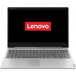 Laptop Lenovo ideapad S145-15IIL cu procesor Intel® Core™ i7-1065G7, 15.6" Full HD, 8GB, 512GB SSD, Intel Iris Plus Graphics, FreeDOS, Platinum Grey