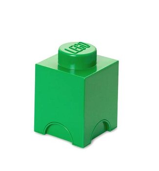 Room Copenhagen LEGO Storage Brick 1 green - RC40011734, Room Copenhagen