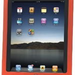 Husa tableta Manhattan iPad Slip-Fit Design Gravat Laser Rosu Albastru, Manhattan