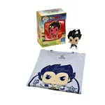 Set figurina si tricou Dragon Ball Z Pop! & Tee Vegeta - L