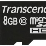 Card Transcend 133x MicroSDHC 8GB clasa 10 (TS8GUSDC10), Transcend