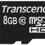 Micro SDHC Premium 8GB Clasa 10, Transcend