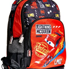 Rucsac primar 2 compartimente, 1 buzunar frontal 45x31x14 cm Cars, Litera