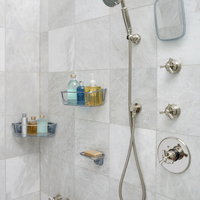 Suport accesorii baie cu ventuze, 10x23x19cm, "Good Grips" - OXO, OXO