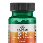 Vitamin B12 Methylcobalamin 2500 mcg, 60 tablete - Swanson, SWANSON
