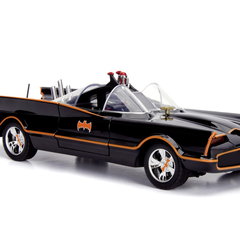 Set Jada Batmobile 1966 1:18 + Batman si Robin figurine