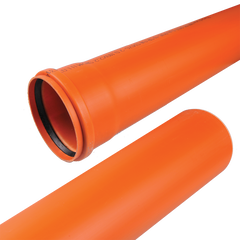 Teava canalizare SN2, PVC, Ø 110 mm, grosime 2.2 mm, L 1 m