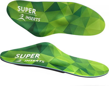 Set de 2 talpici Supinserts, spuma EVA, verde, marimea L