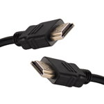 Cablu HDMI v2.0 ARC High Speed UHD 4K@60Hz placat cu aur de 1.5m negru, krasscom