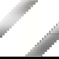 Combina frigorifica Bosch KGN39VIBT, 363 litri, No Frost, clasa B, inaltime 203 cm, sertar VitaFresh, iluminare LED, tehnologie cu invertor inteligent, PerfectFit, SuperFreezing, SuperCooling, argintiu