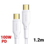 Cable USB-C to USB-C Mcdodo CA-8350, 100W, 1,2m (white), Mcdodo