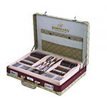 Set tacamuri 72 piese Bohmann, inox, Satinate, Voltz