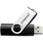 Memorie USB 8GB USB 2.0 Black Silver, Intenso
