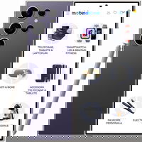 Samsung Galaxy S24 Ultra 5G Dual Sim 256 GB Titanium Violet Excelent, Samsung Samsung Galaxy S24 Ultra 5G Dual Sim 256 GB Titanium Violet Excelent, Samsung