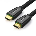 Cablu video UGREEN HD118 HDMI tata - HDMI tata, 4K, 60Hz, 3D, 1.5m, Negru