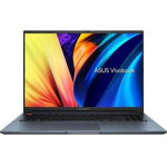 Laptop ASUS 16'' Vivobook Pro 16 OLED K6602VU-MX006X Intel Core i9-13900H 16GB DDR5 1TB SSD GeForce RTX 4050 6GB Win 11 Pro Quiet Blue